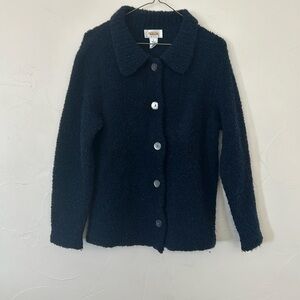 Talbots Petite Dark Blue Cardigan